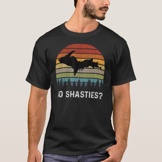 Yooper Pun up Upper Peninsula Mi No Shasties Retro T-shirt (Voorkant)