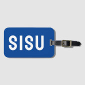Yooper Style SISU Finn Fins Designer Travel Bagagelabel (Voorkant (horizontaal))