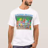 Yooper T-Shirt met superieure Cartoon (Voorkant)