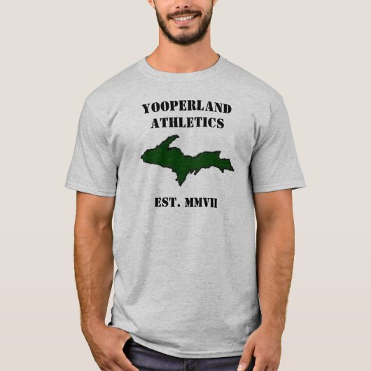 Yooperland Athletics T-shirt (Voorkant)
