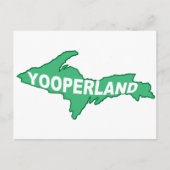 Yooperland Briefkaart (Voorkant)