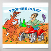 Yoopers Rule! Sauna Poster (Voorkant)