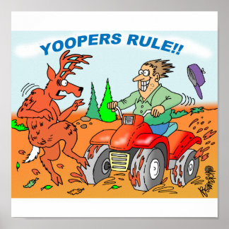 Yoopers Rule! Sauna Poster