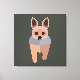 Yor-Ki Clupkitz Canvas Afdruk