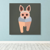 Yor-Ki Clupkitz Canvas Afdruk (Insitu (Houten vloer))