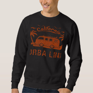 Yorba Linda CA Californië retro vintage surfen str Trui