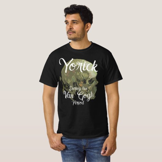 Yorick tijdens zijn Van Gogh Periode T-shirt (Voorkant volledig)