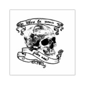 Yorick's Skull Stamp Rubberstempel (Afrduk)