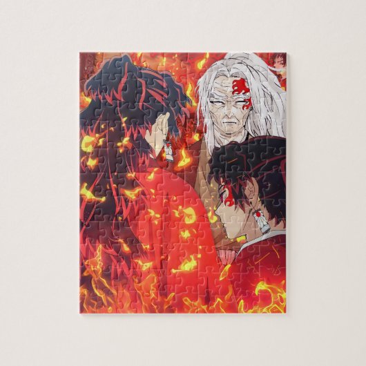 Yoriichi Tsugikuni Legpuzzel (Verticaal)