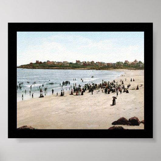 York Beach, Maine 1901 Poster (Voorkant)
