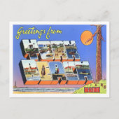 York Beach, Maine  Big Letters Briefkaart (Voorkant)