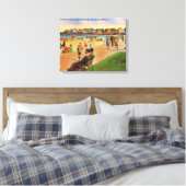 York Beach Uitzicht Concordville Beach & Canvas Afdruk (Insitu (Slaapkamer))