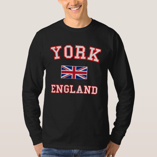 YORK British Flag Badge T-shirt (Voorkant)