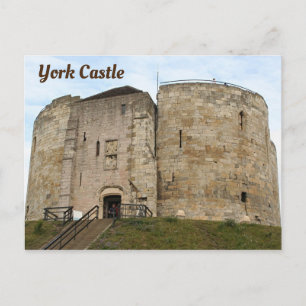 York Castle, Engeland, Verenigd Koninkrijk Briefkaart