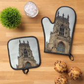 York Cathedral Ovenwant & Pannenlap Set (Top down)