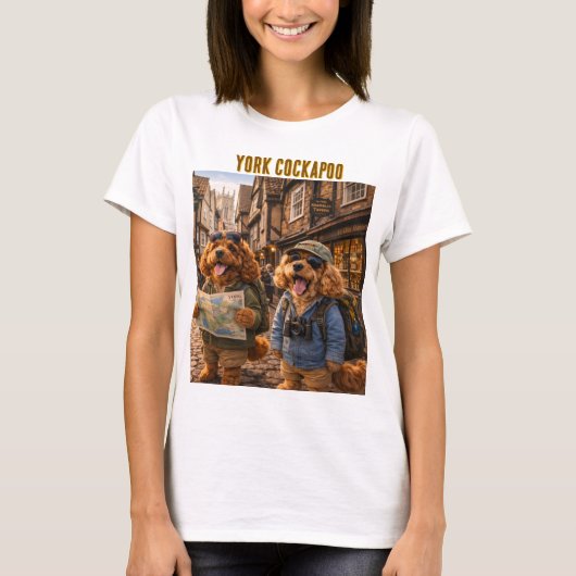 York Cockapoo T-shirt cadeau (Voorkant)