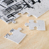 York County Courthouse Koepel / Kunstenaar Larry L Legpuzzel (Zijkant)
