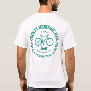 York County Heritage Trail (fietsen) T-shirt