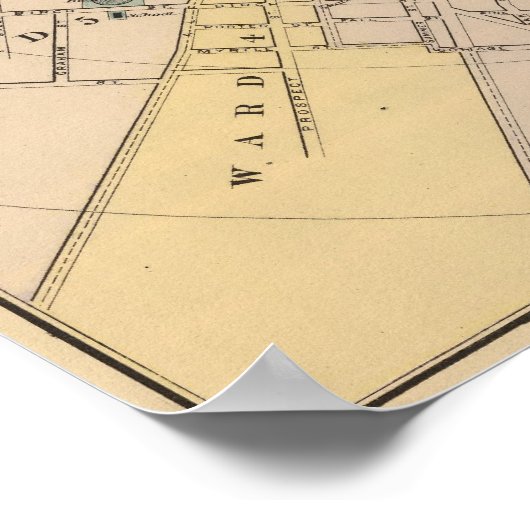 York County, Maine Poster (Hoek)