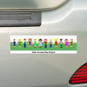 York County Play Group 4 Bumpersticker (Op auto)