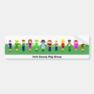 York County Play Group 4 Bumpersticker