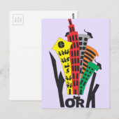 York één briefkaart (Voorkant / Achterkant)