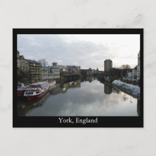 York, Engeland Briefkaart