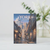 York Engeland Briefkaart (Staand voorkant)