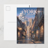 York Engeland Briefkaart (Voorkant / Achterkant)