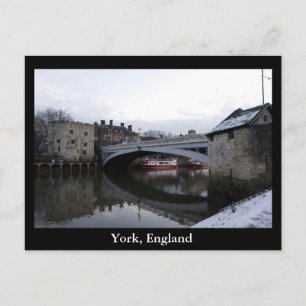 York, Engeland Briefkaart
