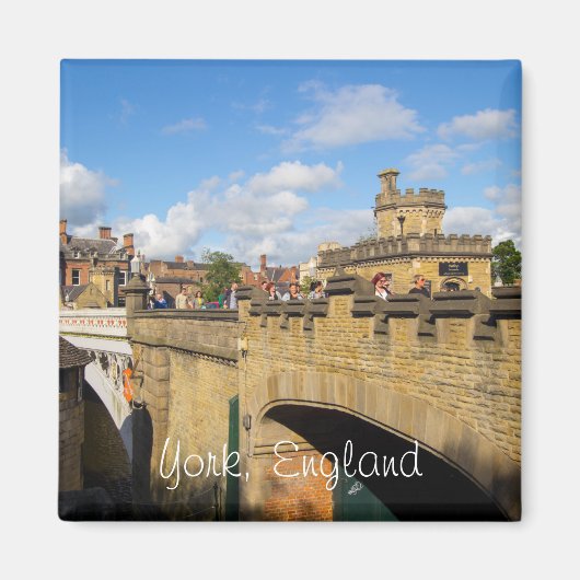 York, Engeland Magneet (Voorkant)