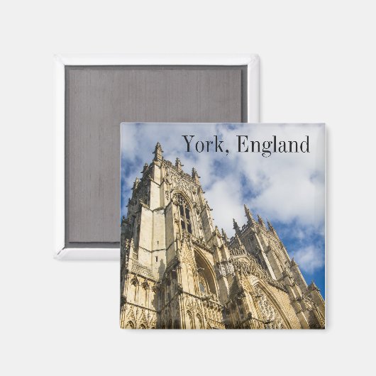 York, Engeland Magneet (Voorkant / Achterkant)