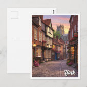 York Engeland Reizen Briefkaart (Voorkant / Achterkant)