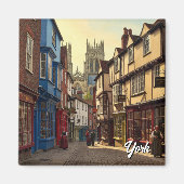York Engeland Reizen Magneet (Voorkant)