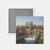 York Engeland Reizen Magneet (Voorkant / Achterkant)