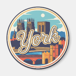 York Engeland Reizen Magneet