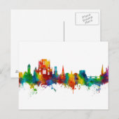 York England Skyline Briefkaart (Voorkant / Achterkant)