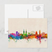 York England Skyline Briefkaart (Voorkant / Achterkant)