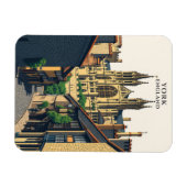 York England UK Travel Historic Magneet (Horizontaal)