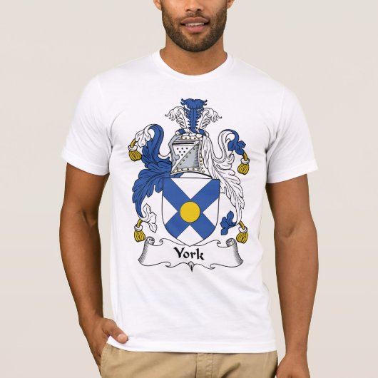 York Family Crest T-shirt (Voorkant)
