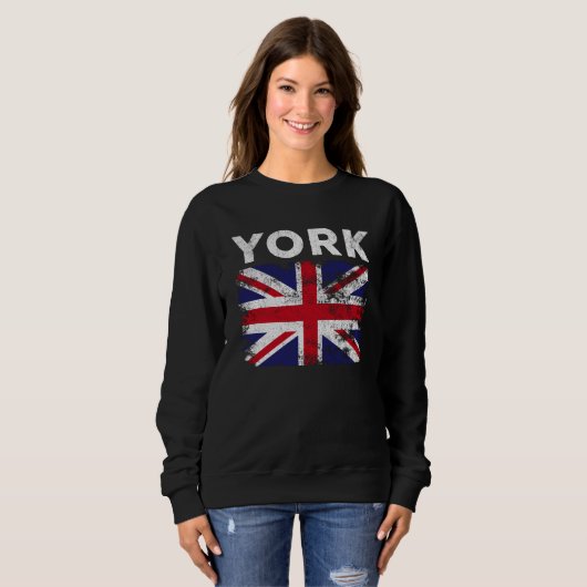York Flag England Souvenir Trui (Voorkant volledig)