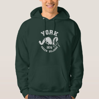 York Green Dragons 1976 Hoodie - Groen