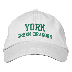 York Green Dragons Katoen Geborduurde Pet
