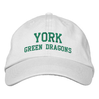 York Green Dragons Katoen Geborduurde Pet