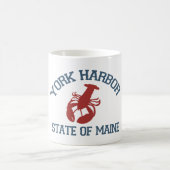 York Harbour - Maine. Koffiemok (Center)