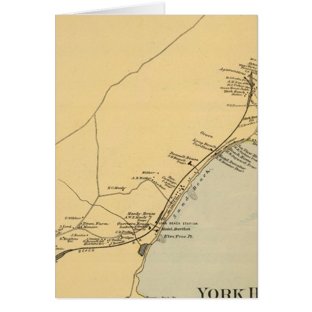 York Harbour, York Beach (Voorkant)