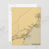York Harbour, York Beach Briefkaart (Voorkant / Achterkant)