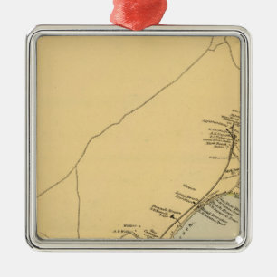 York Harbour, York Beach Metalen Ornament