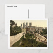 York I, Yorkshire, Engeland Briefkaart (Voorkant / Achterkant)