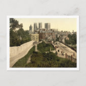 York I, Yorkshire, Engeland Briefkaart (Voorkant)